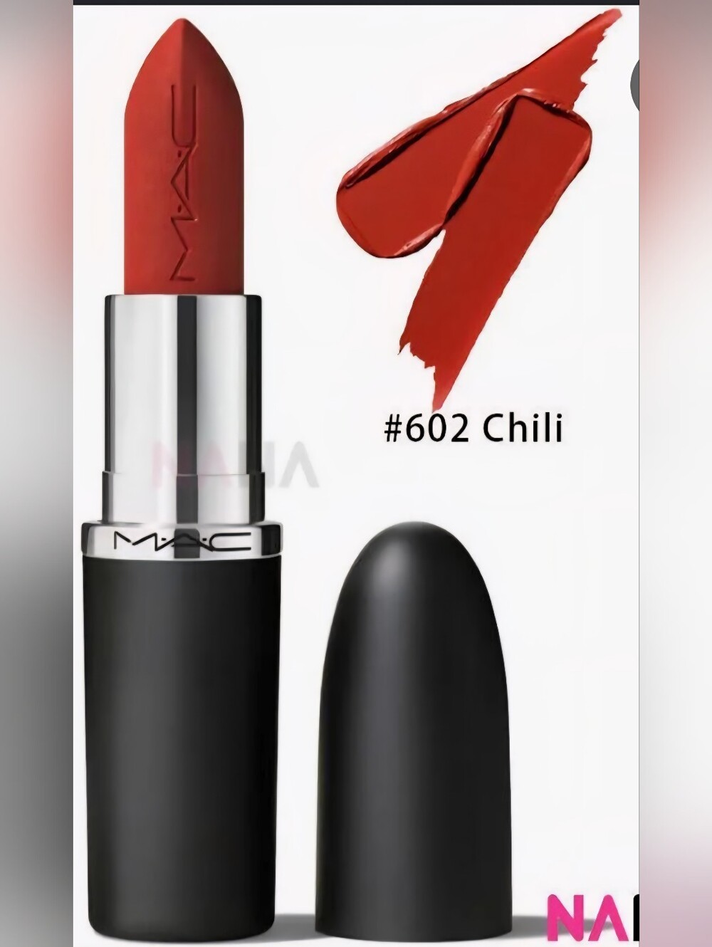 MAC Cosmetics Lipstick #602 Chili - Warm Brick Red